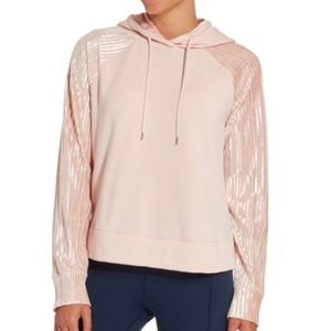 CALIA | Effortless Velvet Hoodie Blush Pink - NWOT